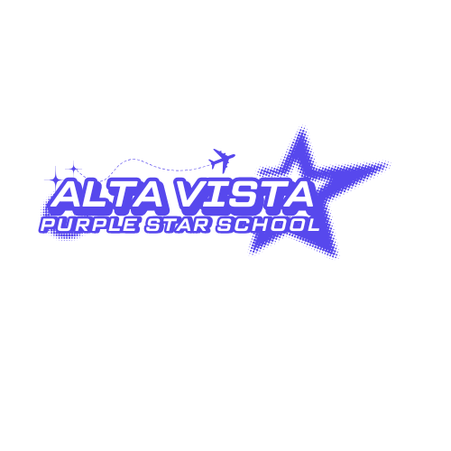 Alta Vista Purple Star Logo